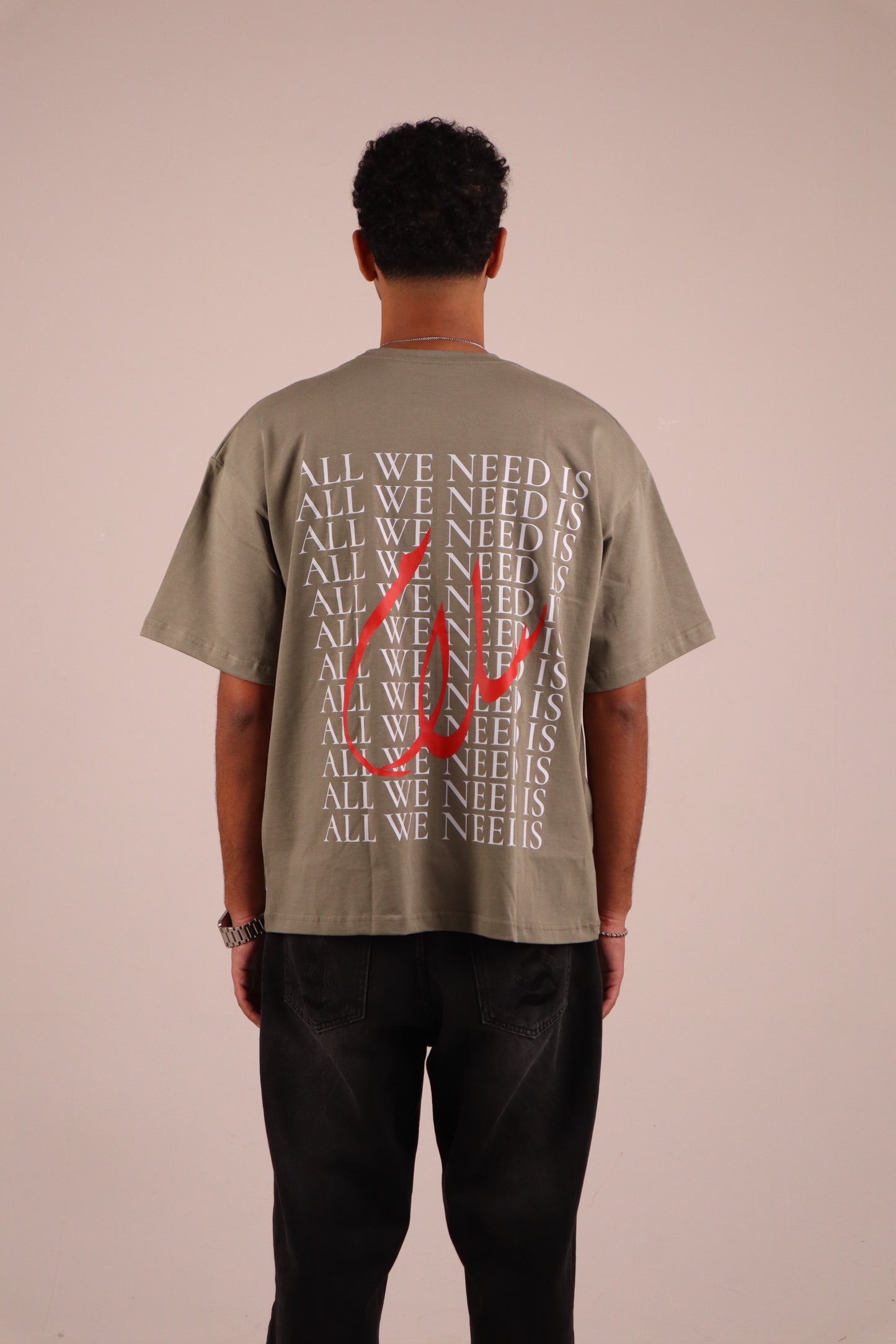 “All WE NEED IS سلام” T-Shirt