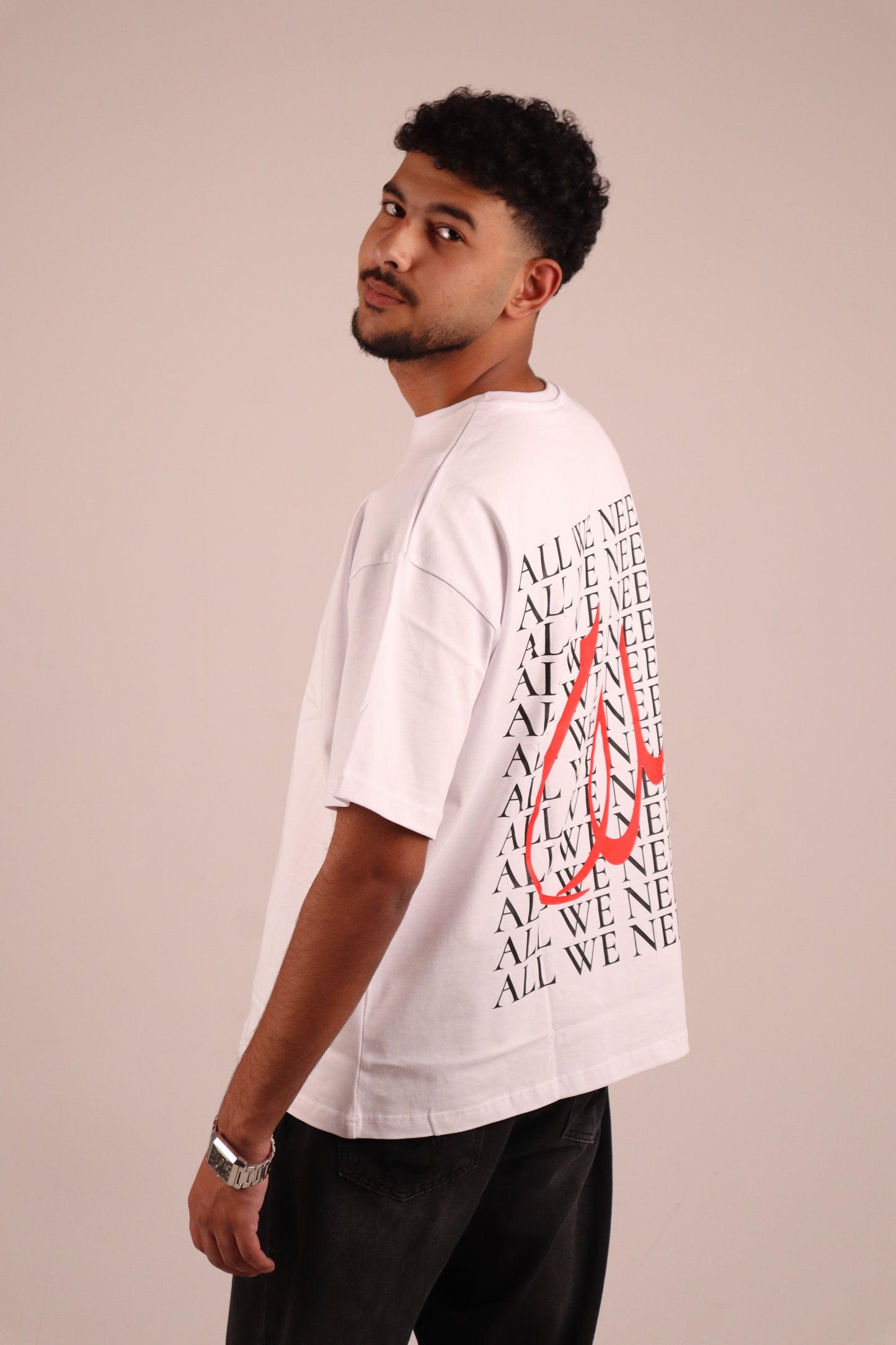 “All WE NEED IS سلام” T-Shirt
