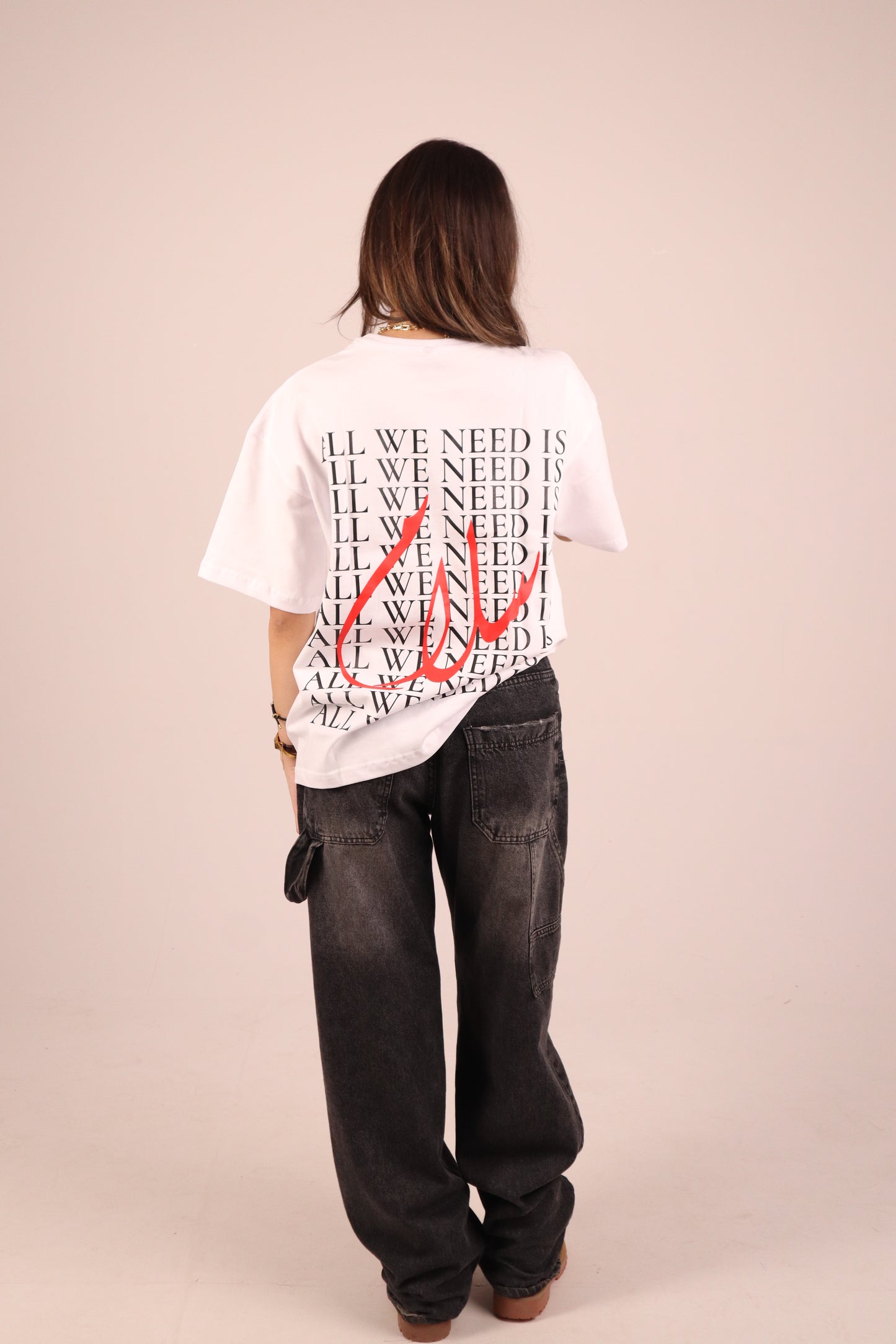 “All WE NEED IS سلام” T-Shirt